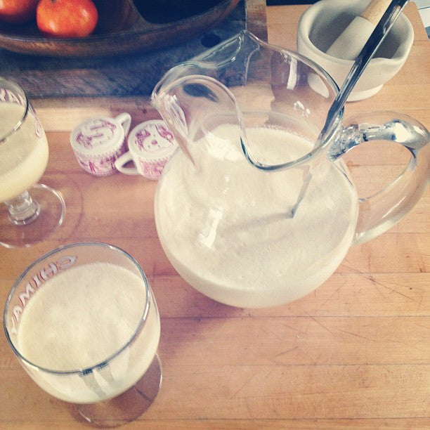 To Your Health! Eggnog, Raw And Fresh