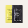 Activated Charcoal natural deodorant cream sample pouch, aluminum‑ and baking soda‑free with charcoal‑boosted minty herbal scent for gentle odor protection.