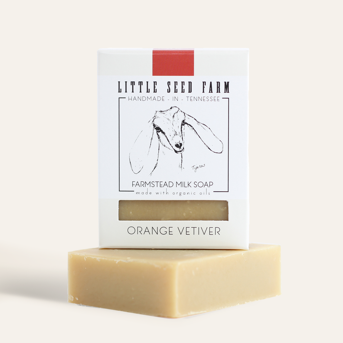 Little Seed Farm Bar Soap, Milk, 4.75 oz