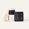 Activated Charcoal deodorant cream with charcoal-boosted minty-herbal scent in a plastic-free glass jar, part of Little Seed Farm’s starter bundle.