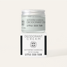 Activated Charcoal Deodorant Cream by Little Seed Farm in a glass jar, showcasing its sleek black formula and minimalist label.
