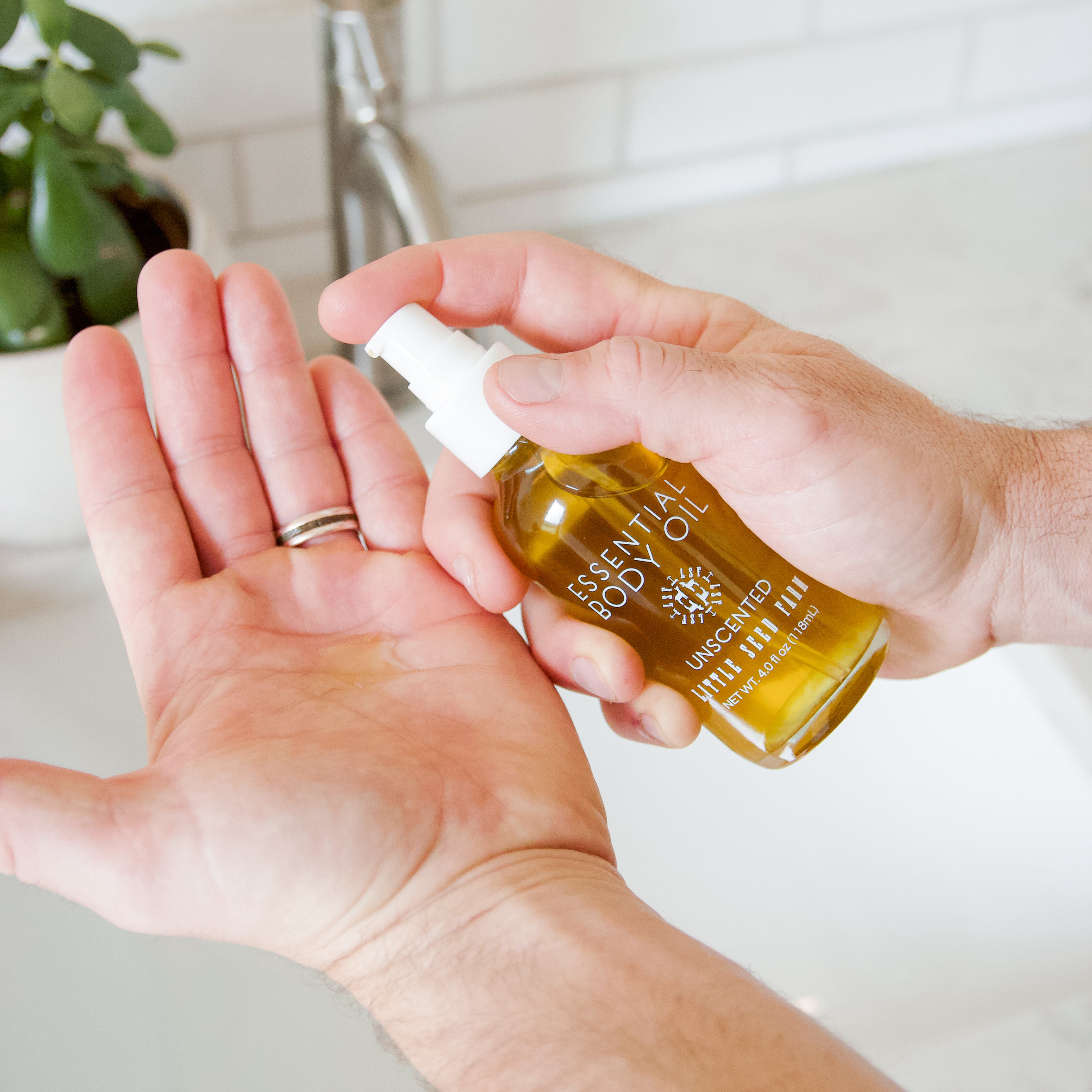 flower child seed oils Unscented Body Oil – Little Seed Farm