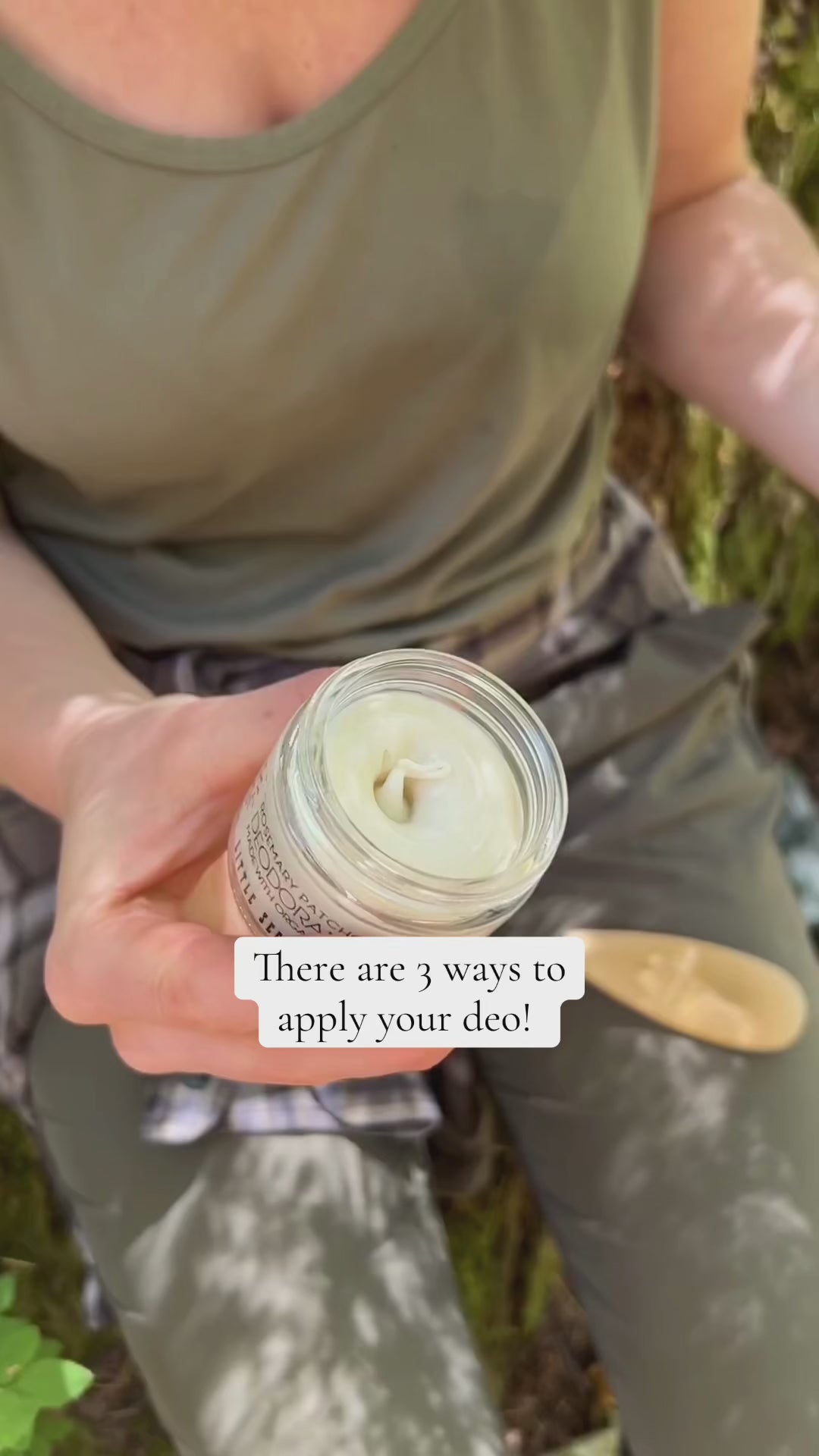 Cedar Vanilla Deodorant Cream – Little Seed Farm