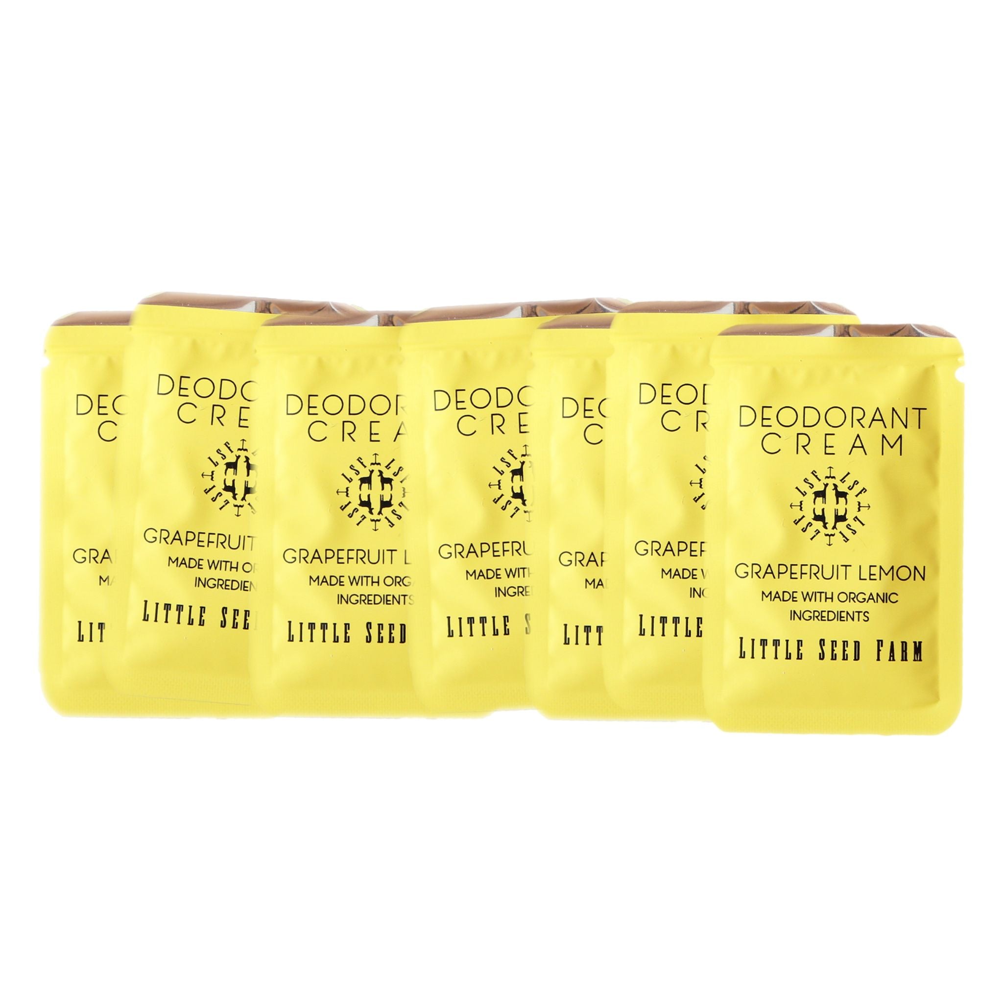 Travel Pack - Nine Organic Deodorant Cream Pouches