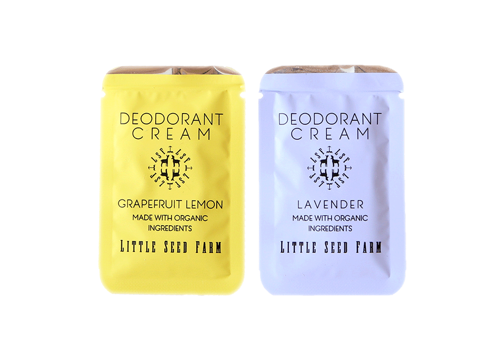 Pick 2 - FREE Natural Deodorant Cream Samples